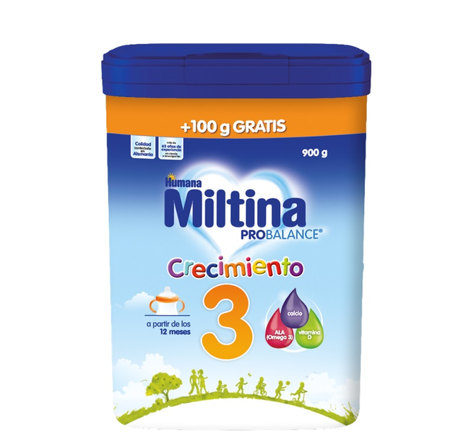 Молочна суха суміш Humana Miltina Probalance 3 900 г (8427045170079) - зображення 1