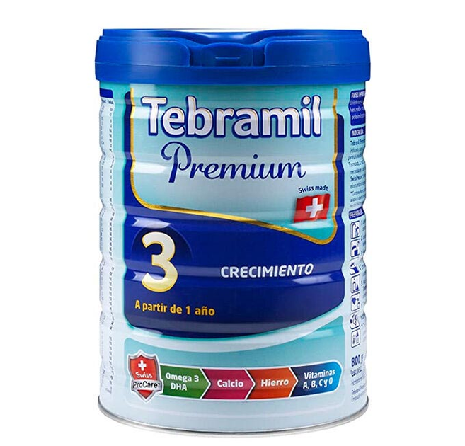 Mleko w proszku Tebramil Premium 3 800 g (8435538400039) - obraz 1