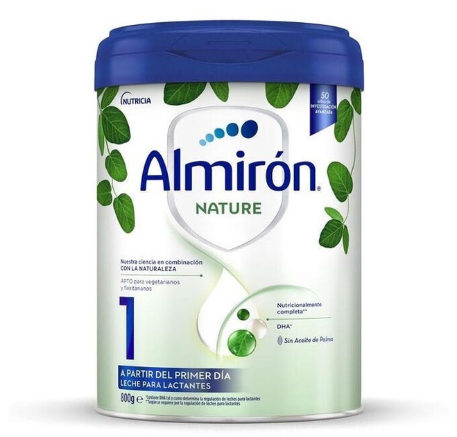 Молоко модифіковане для дітей Almiron Nature 1 800 г (8718117613274) - зображення 1