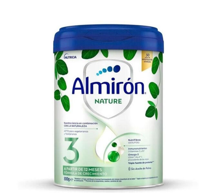 Suchy mleka modyfikowane Almiron Nature 3 800 g (8718117613298) - obraz 1