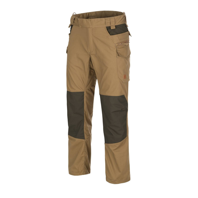 Тактичні штани Helikon-Tex Pilgrim Pants DuraCanvas COYOTE/TAIGA GREEN XL - изображение 1