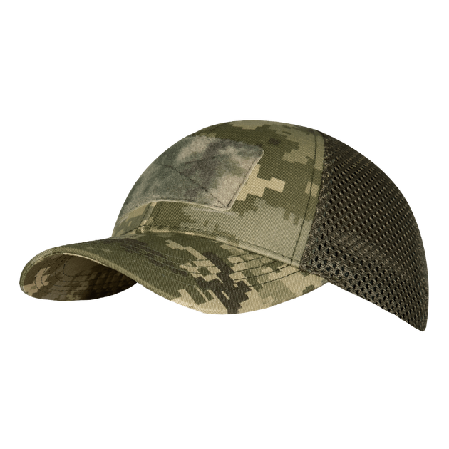 CamoTec бейсболка CM MESH TACTIC MM14, кепка тактична, військова кепка піксель, кепка ріп-стоп піксель - зображення 1