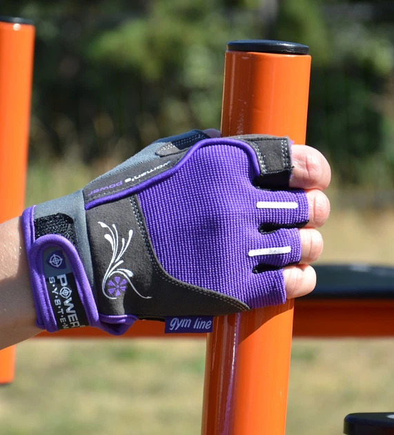 Рукавички для фітнесу Power System PS-2570 Woman’s Power жіночі Purple XS - Фото 6 Рукавички для фітнесу Power System PS-2570 Woman’s Power жіночі Purple XS - изображение 6