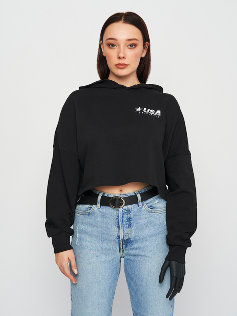 Худи женское H&M FL0700946 XS Черное (DN4000000000671) – в интернет ...
