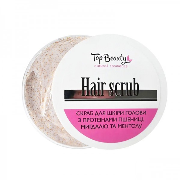 Скраб для кожи головы Top Beauty Hair Scrub с протеинами пшеницы ...