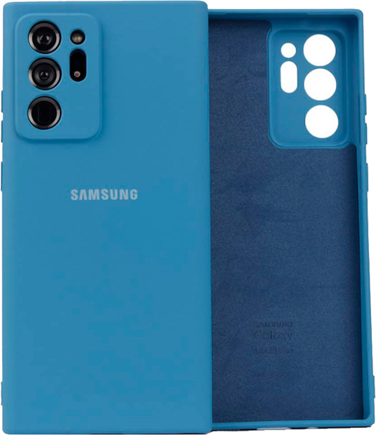 Etui plecki Beline Candy do Samsung Galaxy Note 20 Ultra Blue (5903657576346) - obraz 1