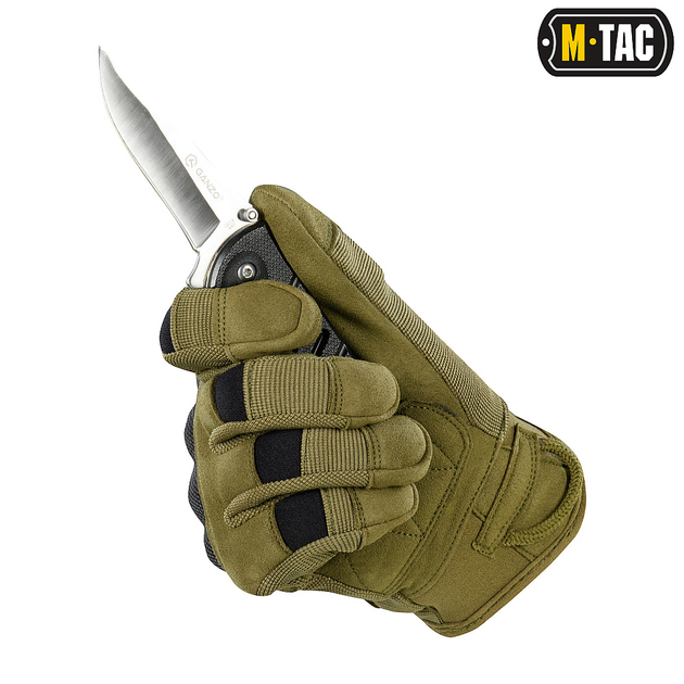 M-Tac перчатки Assault Tactical Mk.6 Olive L - изображение 2