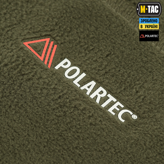 M-Tac шарф-труба анатомический с затяжкой Polartec Army Olive L/XL - изображение 2