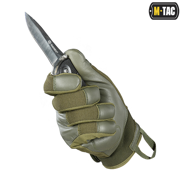 M-Tac рукавички Police Gen.2 Olive XL - зображення 2