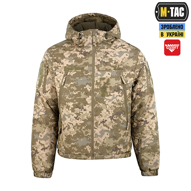 Куртка зимова Alpha Gen.IV Pro MM14 M-Tac Піксель XL - зображення 2