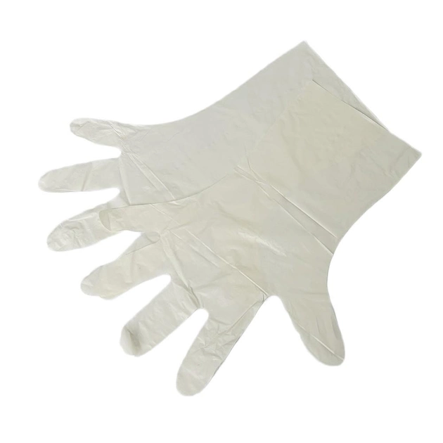 Одноразовые перчатки FLOREX, кремовый М, 100 шт Reflex - изображение 2