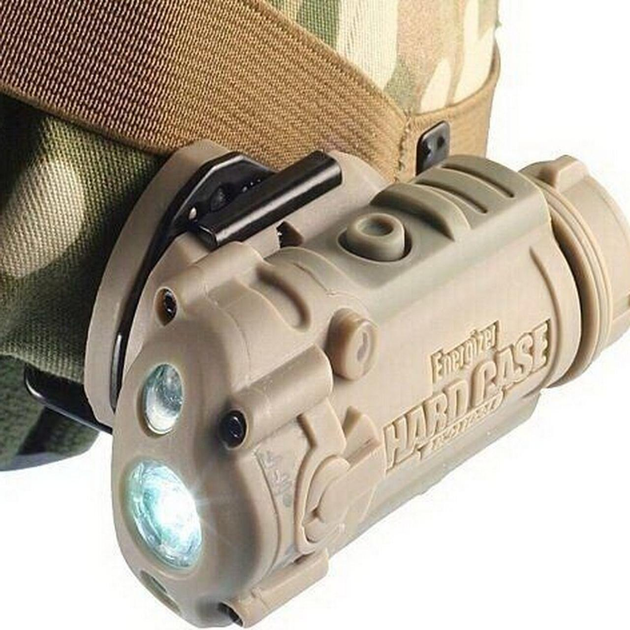 Нашоломний ліхтарь Energizer Hard Case Tactical Tango з кріпленнями - зображення 2