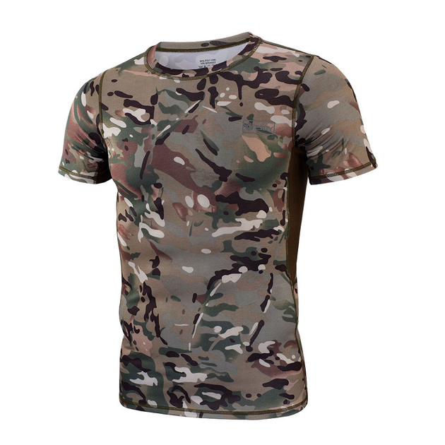 Тактическая футболка с коротким рукавом A159 Camouflage CP 2XL - изображение 1