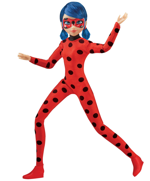 Lalka Playmates Miraculous: Biedronka i Czarny kot 26 cm (43377500018) - obraz 6