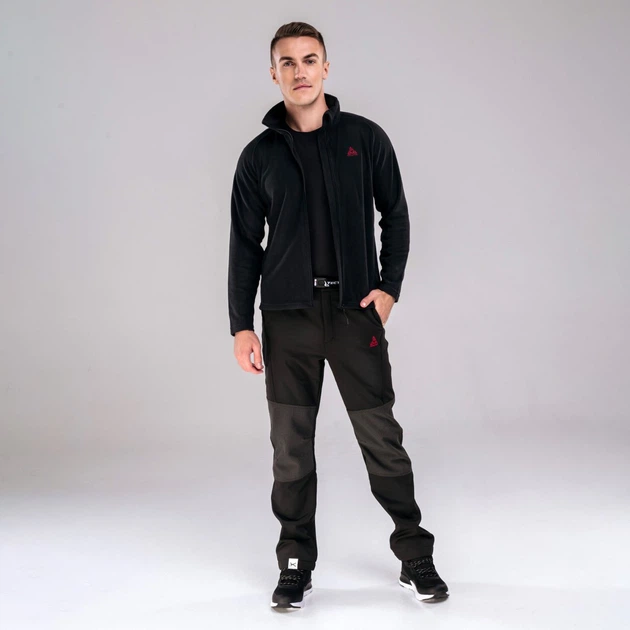 SoftShell Штани чоловічі PROTECTONIC PEAK L чорний (M-JURRY-BLA) - изображение 7