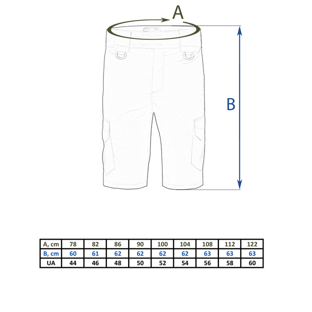 Шорти тактичні Tailor Striker Ріп-Стоп Оливкові 48 - зображення 2