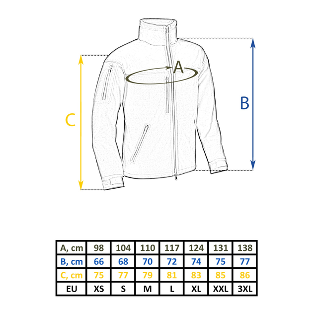 Кофта флісова MIL-TEC Elite HexTac Urban Grey XXL - зображення 2