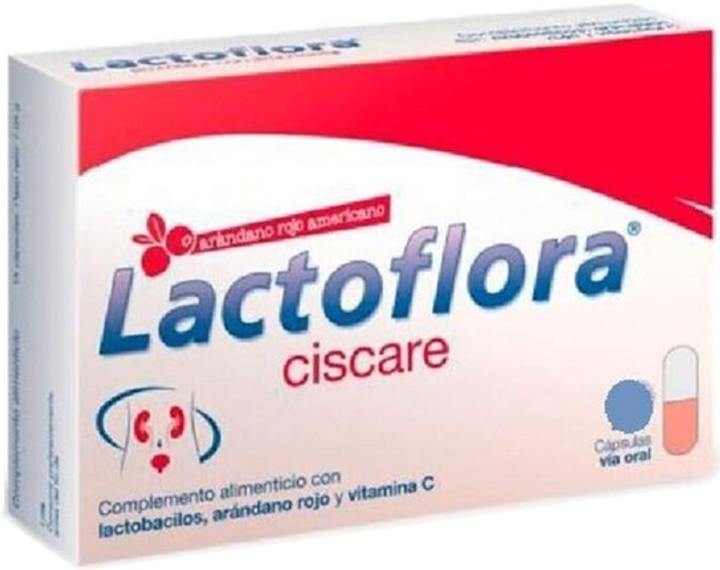 Probiotyk Lactoflora Ciscare 30 Capsules (8470001942913) - obraz 1