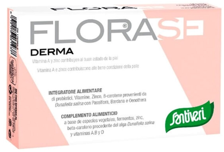 Дієтична добавка Santiveri Florase Derma 40 капсул (8412170031937) - зображення 1