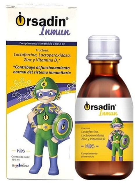 Kompleks prebiotyków i probiotyków Orravan Ordasin Biotic kids 100 ml (8437022850047) - obraz 1