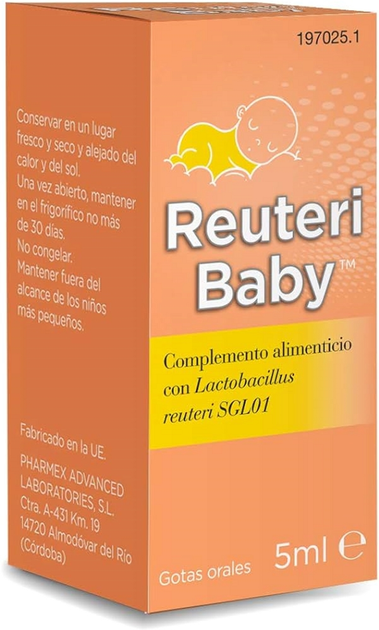 Probiotyk Pharmex Reuteri Baby 5 ml (8470001970251) - obraz 1