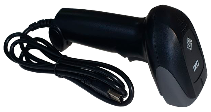 Сканер ІКС-3206 CCD/1D USB Чорний (ІКС-3206-1D-USB) - зображення 1