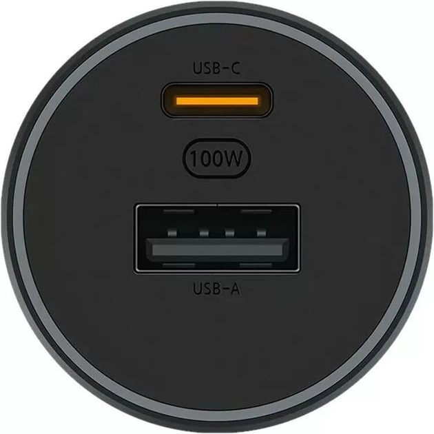 Ładowarka samochodowa Xiaomi Car Charger 1A1C 100W CC07ZM Black (BHR4460CN) - obraz 4