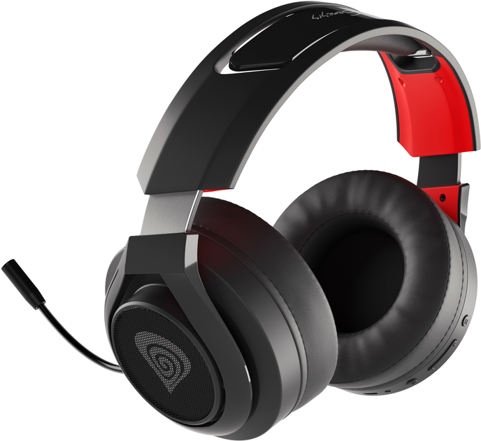 Słuchawki Genesis Selen 400 Black-Red (NSG-1673) - obraz 6