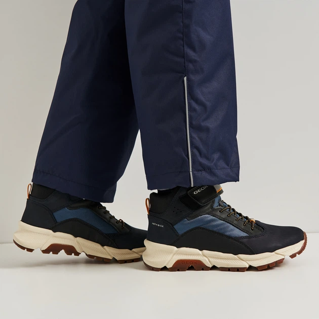 Geox J FLEXYPER Boy Enkellaars, militair, 32 EU, legergroen, 32 EU