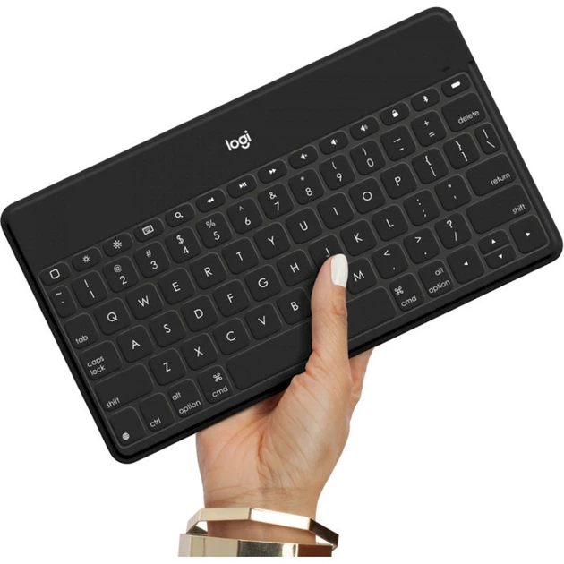 Клавiатура Logitech Keys-To-Go Black (920-006710) - Фото 3 Клавiатура Logitech Keys-To-Go Black (920-006710) - зображення 3