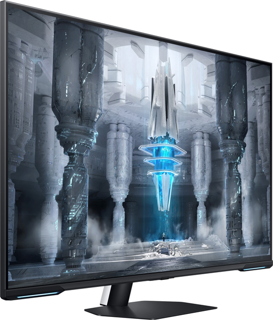 Monitor 43" Samsung Odyssey Neo G70NC White (LS43CG700NUXEN) - obraz 4