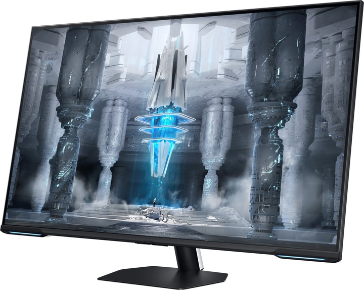 Monitor 43" Samsung Odyssey Neo G70NC White (LS43CG700NUXEN) - obraz 6