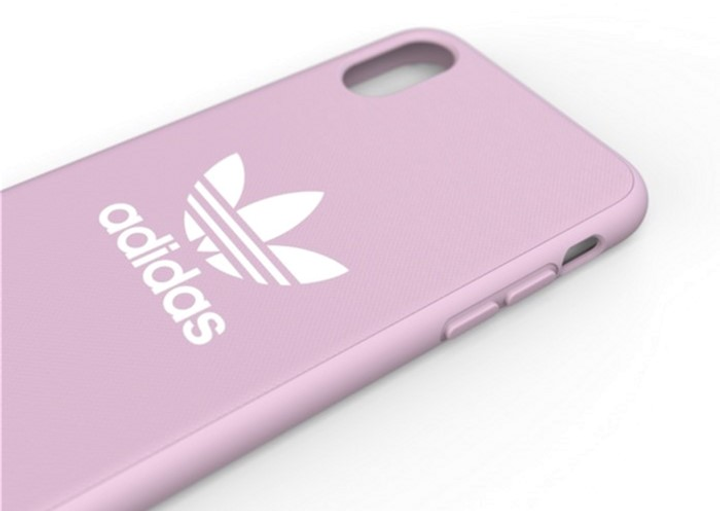 Etui plecki Adidas OR Moulded Case Canvas do Apple iPhone X/XS Pink (8718846062657) - obraz 1