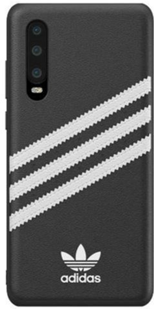 Панель Adidas OR Moulded PU FW19 для Huawei P30 Чорно-Білий (8718846070041) - зображення 1