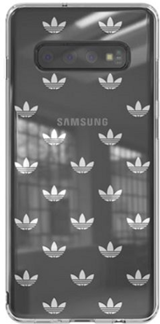 Etui plecki Adidas OR SnapCase Entry do Samsung Galaxy S10 Plus Silver (8718846068130) - obraz 1