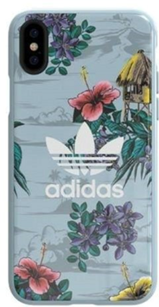 Etui plecki Adidas OR SnapCase Floral do Apple iPhone X/XS Grey (8718846068017) - obraz 2