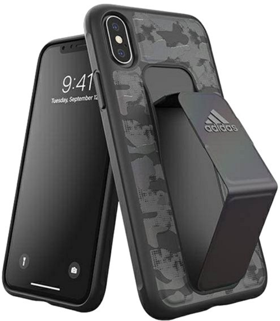Etui plecki Adidas SP Grip Case CAMO do Apple iPhone X/XS Black (8718846069205) - obraz 1