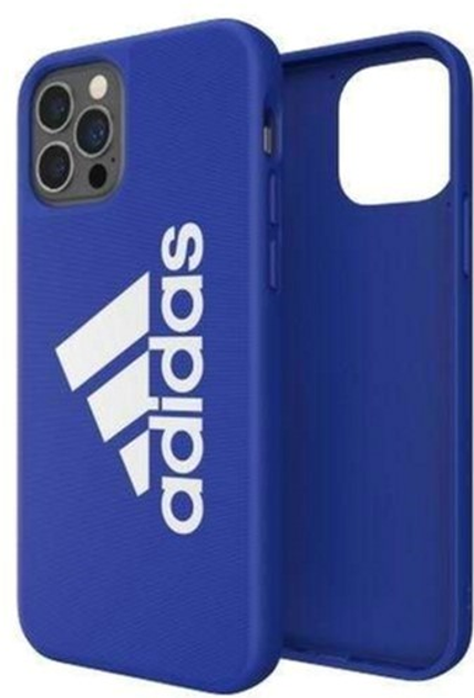Etui plecki Adidas SP Iconic Sports Case do Apple iPhone 12/12 Pro Blue (8718846084758) - obraz 1