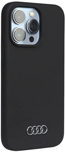 Etui plecki Audi Silicone Case do Apple iPhone 13/13 Pro Black (6955250226455) - obraz 2