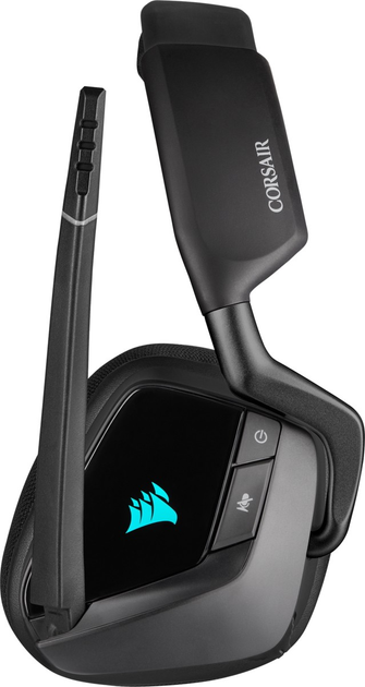 Słuchawki Corsair Void RGB Elite Wireless Carbon (CA-9011201-EU) - obraz 3