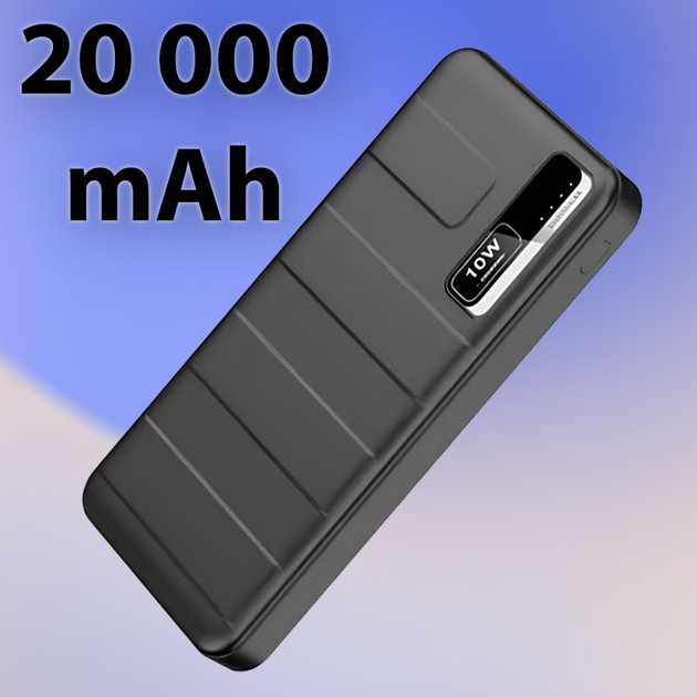 Портативная батарея повербанк Power bank 20 000 mAh пауэрбанк павер бенк  для телефона, 10W – фото, отзывы, характеристики в интернет-магазине  ROZETKA от продавца: KUDOM | Купить в Украине: Киеве, Харькове, Днепре,  Одессе, Запорожье, Львове