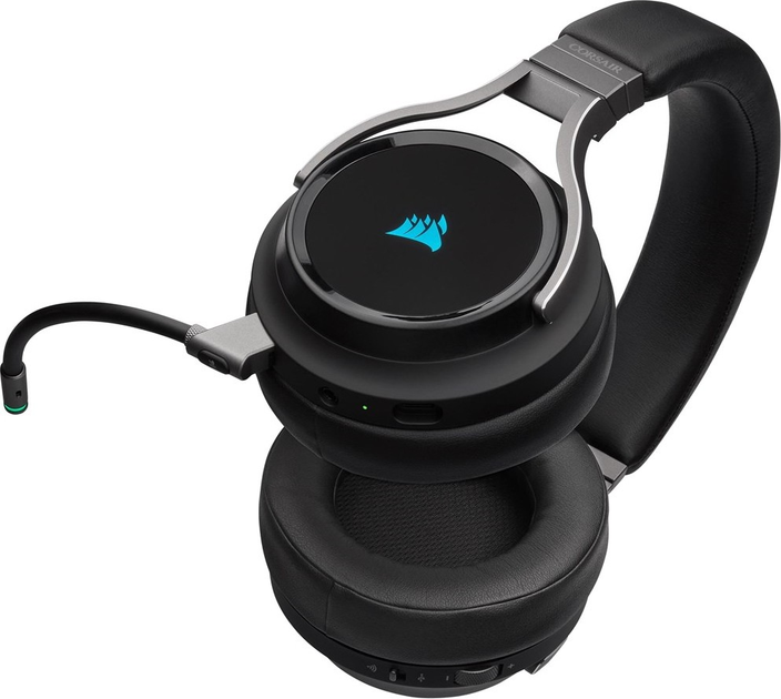 Навушники Corsair Virtuoso RGB Wireless Carbon (CA-9011185-EU) - зображення 6