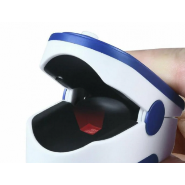 Портативний пульсометр оксиметр на палець Pulse Oximeter LK87 - зображення 5