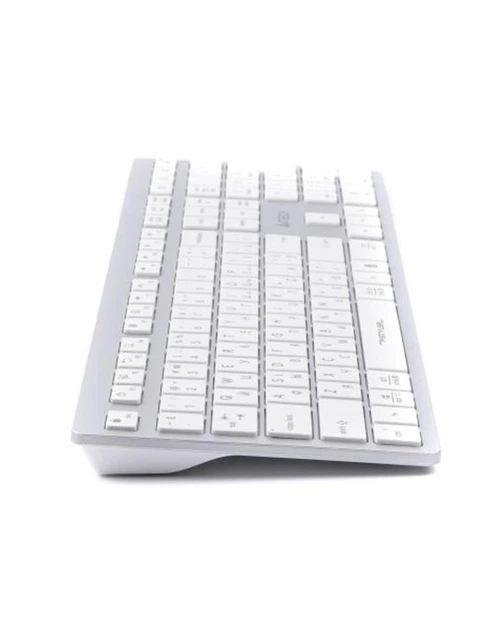 Клавіатура A4Tech FBX50C White Білий - изображение 4