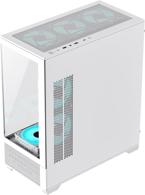 Корпус GameMax Vista AW White - изображение 7