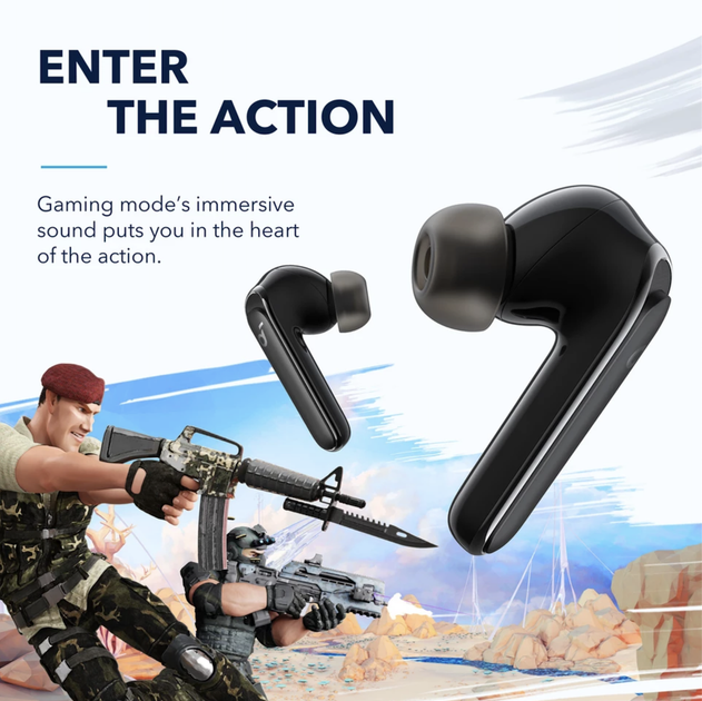 Бездротові навушники Anker Soundcore life p3 True Wireless - Фото 3 Бездротові навушники Anker Soundcore life p3 True Wireless - зображення 3