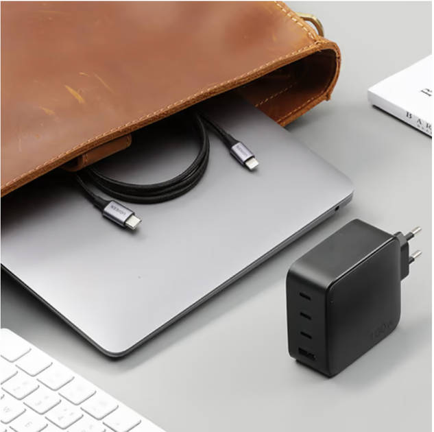 Зарядное устройство Ugreen GaN X 100W Fast Charger 4 USB PD QC3.0 QC4.0 FCP 3C1A (CD226) - изображение 15