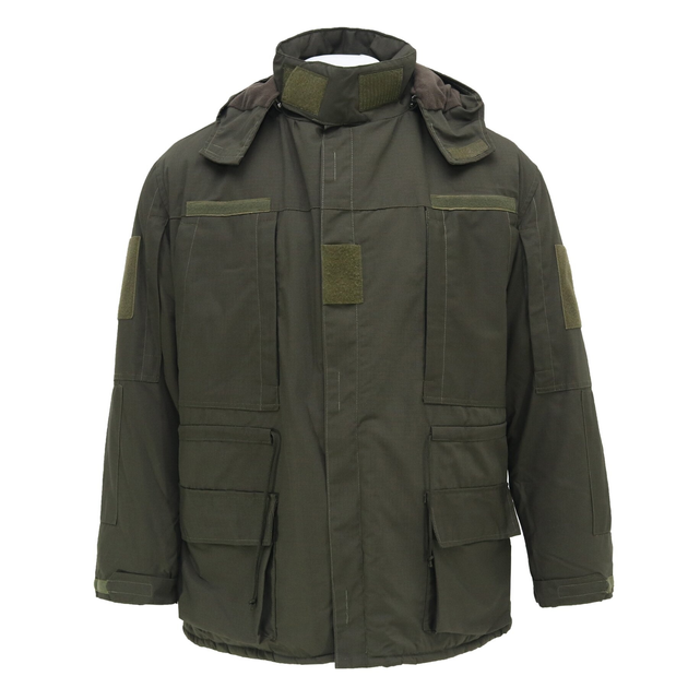 Куртка тактична з врізними кишенями Ріп-Стоп Чорна 56 - зображення 1