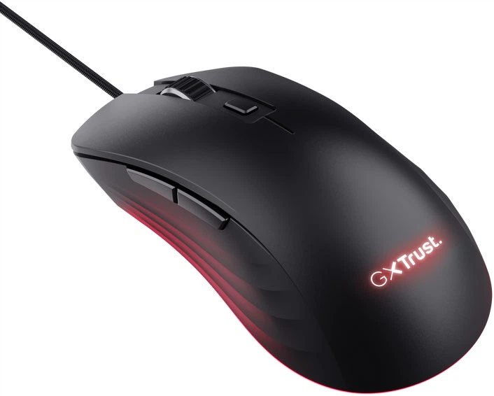 Mysz Trust GXT 924 Ybar+ USB Black (8713439248906) - Zdjęcie 4 Mysz Trust GXT 924 Ybar+ USB Black (8713439248906) - obraz 4