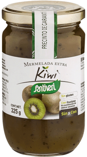 Джем без цукру Santiveri Kiwi Jam 325 г (8412170021594) - зображення 1